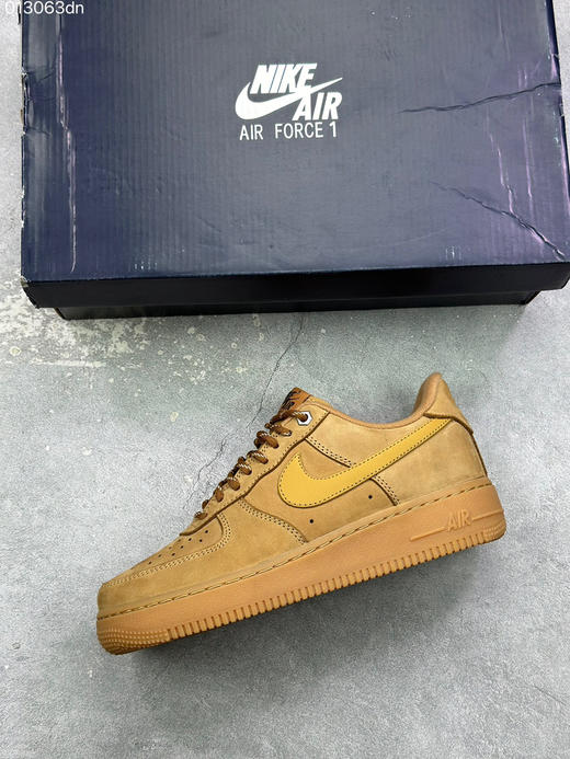 春季特惠💰430 NK Air Force 1 Low ‘07 小麦空军头层麂皮 商品图2