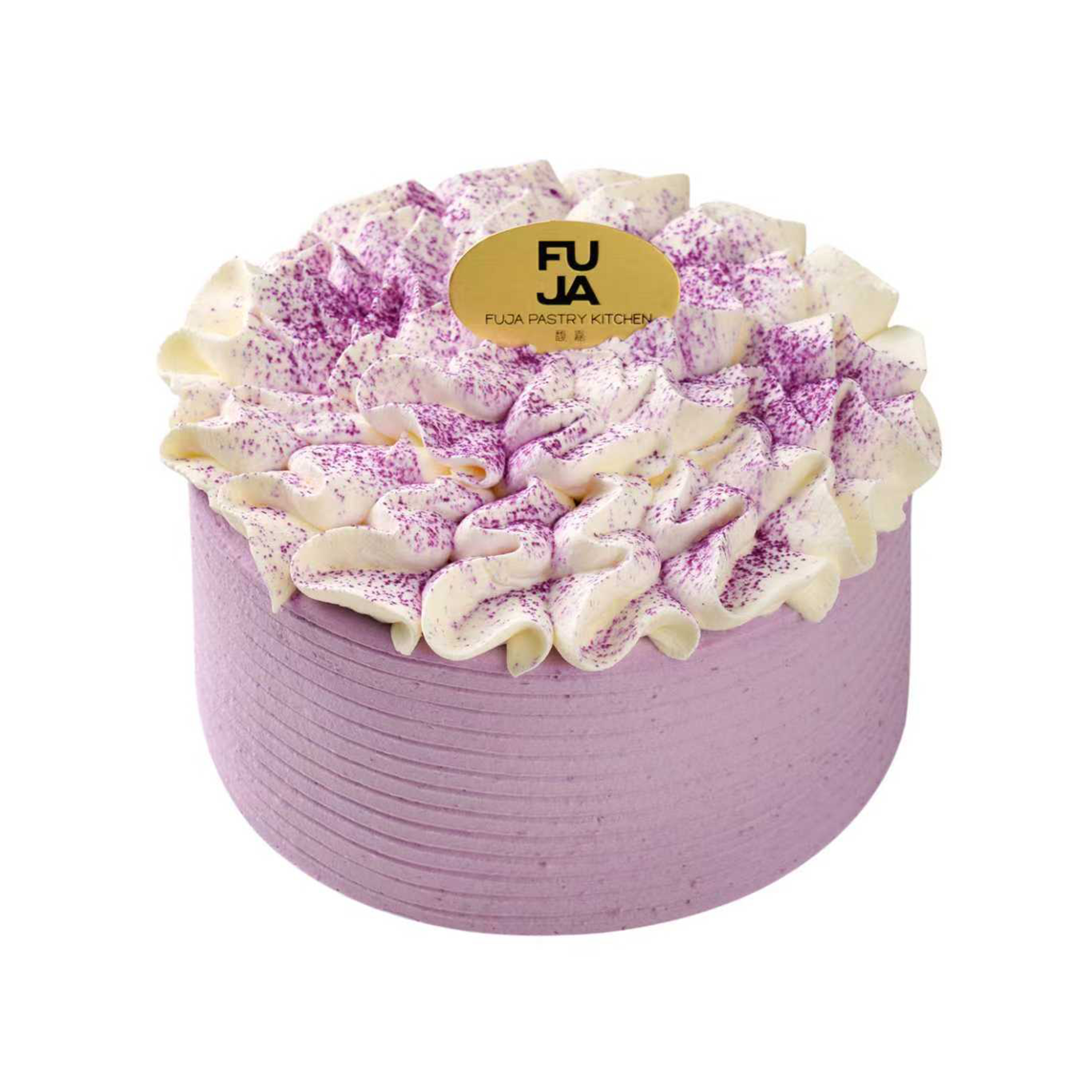 半糖芋泥奶油蛋糕 Taro puree cream cake