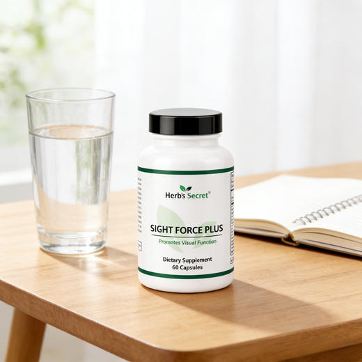 Herb’s Secret Sight Force Plus加强版复合精华护眼胶囊60粒 叶黄素玉米黄质胶囊 商品图1