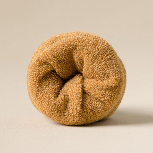 日式无印男士加绒中筒袜良品拼色男款秋冬保暖加绒袜子加厚男袜子 商品图1