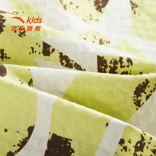 安踏儿童T恤男大童装狮子王2026夏季新品时尚花纹纯棉短T352628601 商品图4