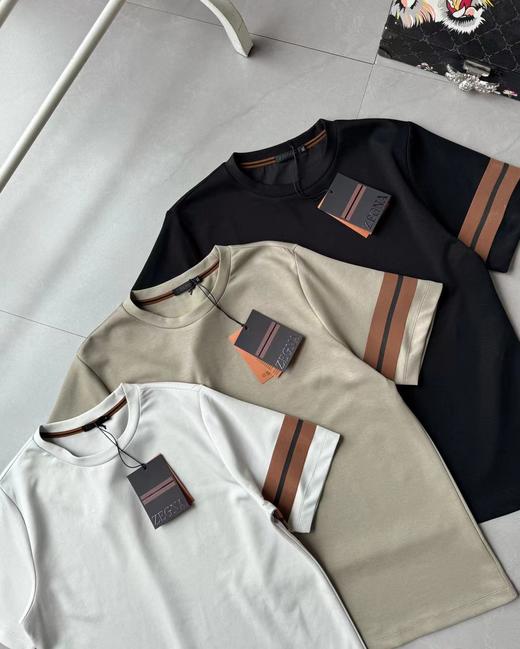 F030640夏季新款云感空气层圆领运动休闲短袖T恤 商品图6