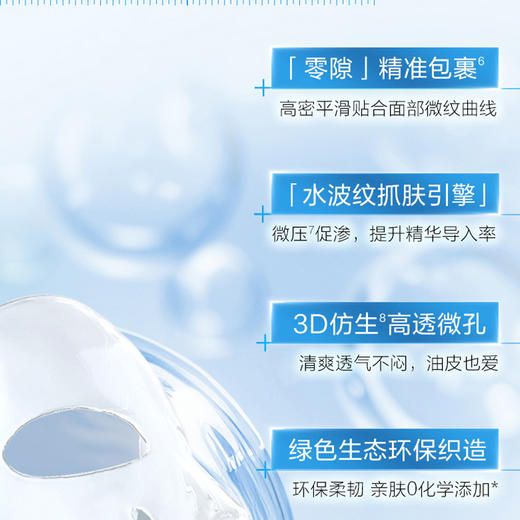自然堂一步曲面膜5片装系列补水保湿维稳5片装155748435 商品图3