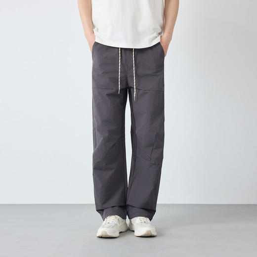 墨麦客男装城市运动伞兵裤子男2026春新款分割拼接休闲裤男91572. 商品图3