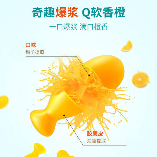 童年inne藻油dha软胶囊40粒/盒 商品图2