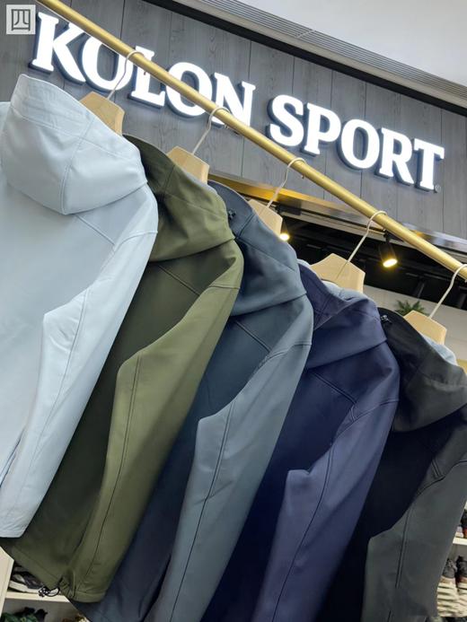 F030610户外情侣款连帽软壳冲锋衣防风防水透气加薄绒外套 商品图6