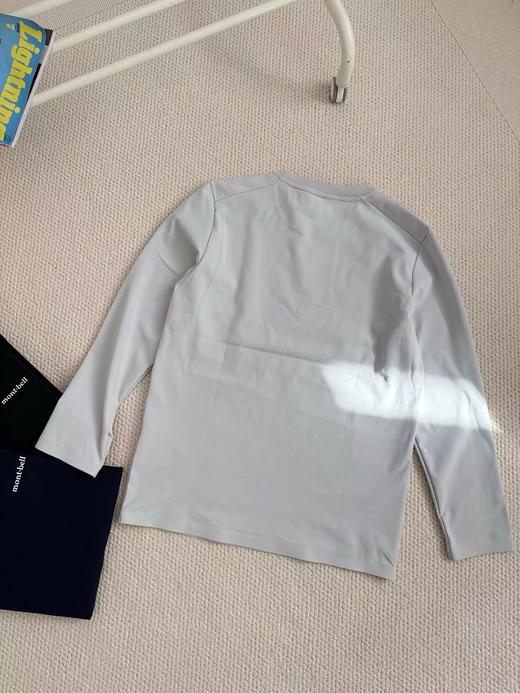 F030622户外运动透气舒适柔软圆领男内里磨毛长袖T恤 商品图10