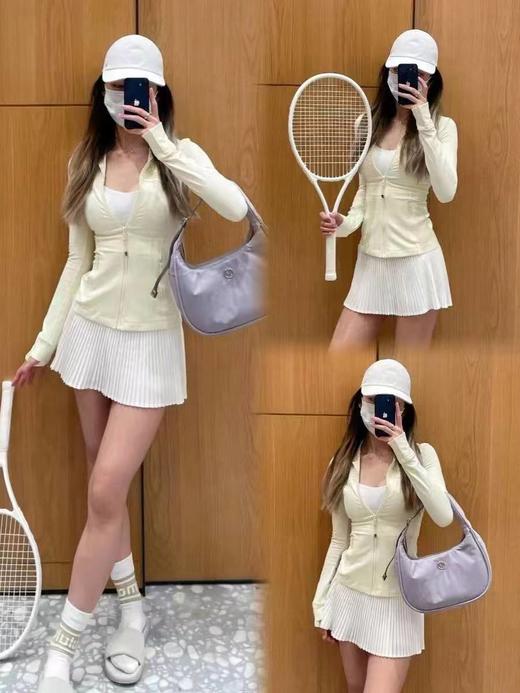 F030666冰感透气户外运动半身裙女带内衬防走光网球裙瑜伽健身短裙 商品图10