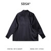 SDSA男装2026新款高贵轻奢韩版时尚简约垂坠感宽松长袖衬衫百搭 商品缩略图4
