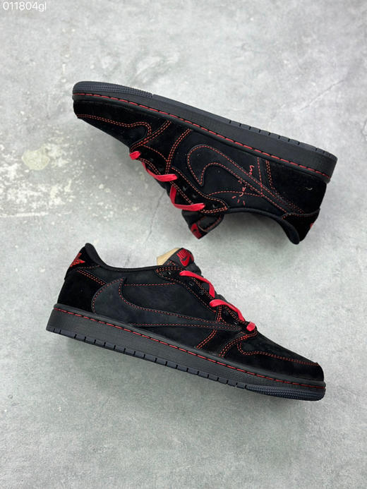 春季特惠💰430 公司级 # Travis Scott x Fragment Design x Jordan Air Jordan 1 Low OG SP 多方联名合作倒钩低帮 商品图4