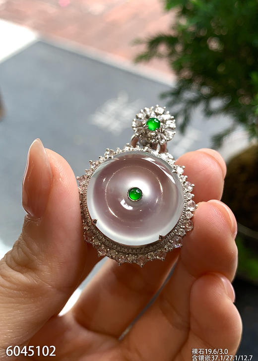 6045102，平安扣吊坠。具体价格微信咨询 商品图1