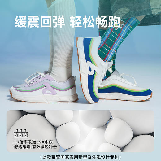 小蓝羊26春新款网面儿童超轻户外运动鞋回弹护足儿童校园鞋-Mono轻跑 商品图8