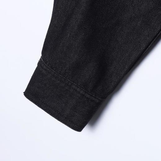 SDSA男装2026新款高贵轻奢时尚复古纯色多口袋翻袋牛仔夹克外套 商品图3