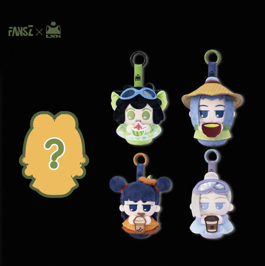 罗小黑战记2时光日记系列墩墩团子<4入>零售59 商品图0