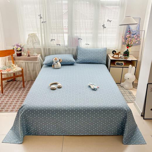 🌸【春季舒适透气老粗布床单三件套】天气渐暖，🔺毛茸茸的床单加上厚被子一晚上实在又闷又热 🔥换季时节未大家准备好了👉一款清爽透气的老粗布床单三件套  商品图3