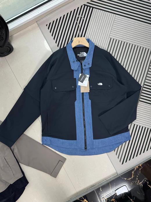 F030688先锋设计男牛仔拼接可拆卸软壳外套 商品图10