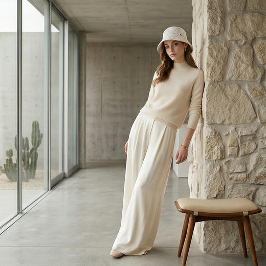 PALUOPO/PL半高领女衫ET20001R-B/约重200g帕罗 商品图10