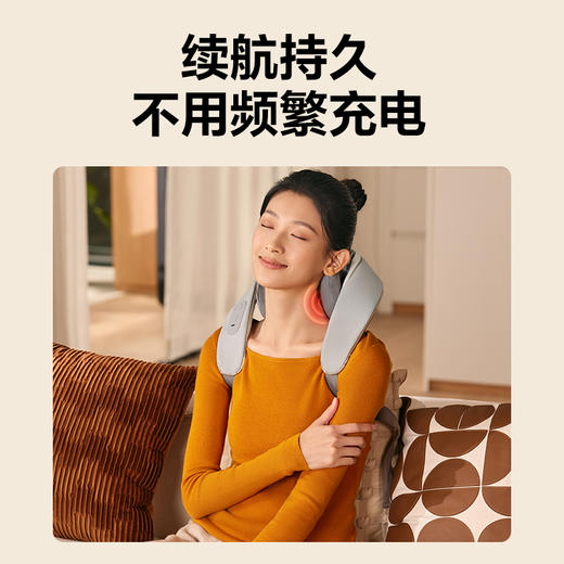 H5系列1代 SKG按摩披肩 灰色 舒享款 商品图8