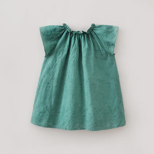 马克珍妮森野日记女童纯棉绣花连衣裙2026年夏装新款561031 商品图3