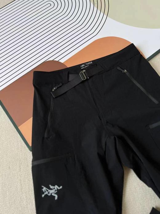 F030699纯色刺绣Logo腰带直筒休闲裤徒步登山裤长裤 商品图6