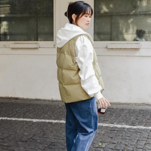 羽绒马甲|95%罗曼白鹅绒，厚实保暖，百搭不挑人 商品图7