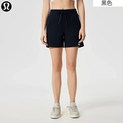 F030667夏季吸湿排汗健身跑步运动短裤女休闲通勤松紧腰宽松瑜伽裤 商品图2