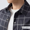 墨麦客男装城市运动格纹长袖衬衫男2026春新款宽松男士外套81563. 商品缩略图3