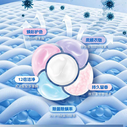 除螨+洗衣+强力去污一站式搞定  家庭清洁防护套装 商品图2