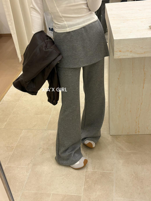 气质百搭空气层微辣阔腿裤-纪念日百货门店同款169446251 商品图5