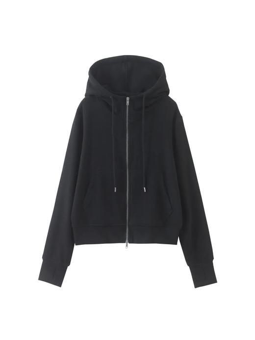 F030608春季新品蚕丝羊绒空气层休闲百搭连帽外套 商品图1