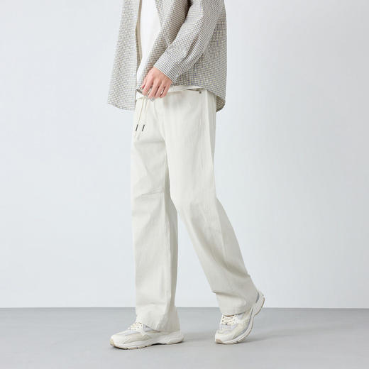 墨麦客男装美式休闲男士休闲裤2026春季新款直筒宽松裤子男91551. 商品图3