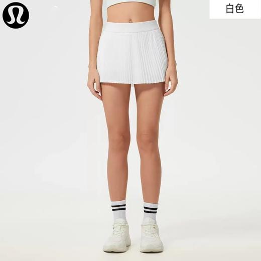 F030666冰感透气户外运动半身裙女带内衬防走光网球裙瑜伽健身短裙 商品图3