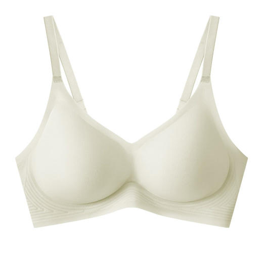 日式无印一片式无痕裸感空气杯内衣良品女文胸无钢圈小胸聚拢胸罩 商品图1