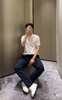 F030663新款情侣款珠地纯棉圆领刺绣短袖薄T恤 商品缩略图12