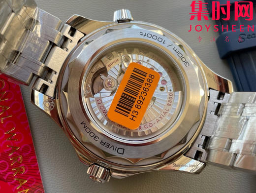 欧米茄JVS海马300米系列 原装开模 蓝海马 男士腕表 表径42mm 商品图6