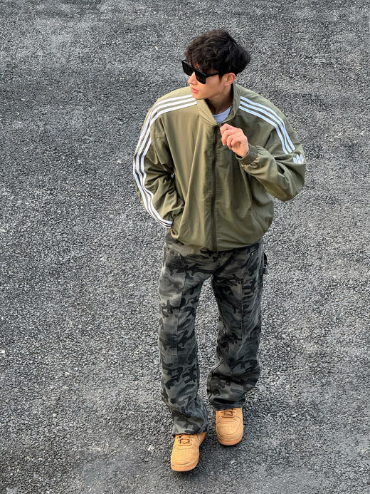 阿迪三叶草新款洒脱不挑人夹克外套 商品图10