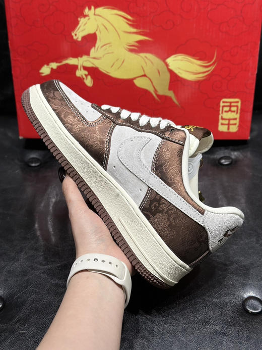 春季特惠💰430 马年限定 # NK Dunk LOW Year Of The Horse 空军一号 防滑耐磨 低帮 板鞋 男女同款 马到功成 迎新 限定款 商品图4