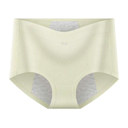 日式无印女士棉质内裤纯色生理期内裤良品经期高腰内裤放侧漏三角 商品图4