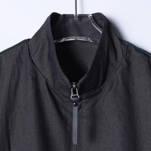 SDSA男装2026新款高贵轻奢做旧风格字母印花拉链立领夹克百搭时尚 商品图1