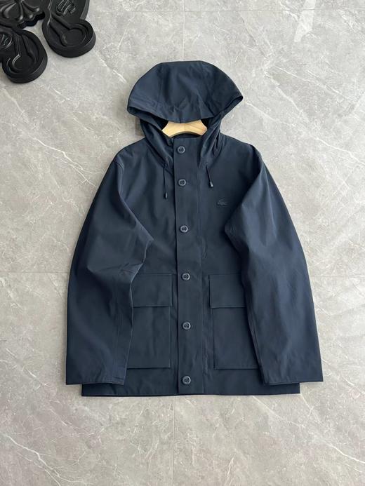 F030647男装防风防水复古潮流百搭舒适宽松连帽外套 商品图9