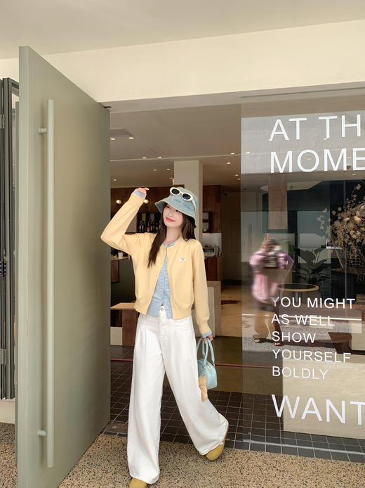 <曾小咸推荐>3.11现货秒杀 ！微信超特价！韩系假两件针织开衫 日常229.99 立减140 秒杀89.99！！ 商品图10