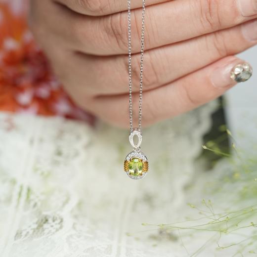 【绿宝石专场】绿宝石戒指项链耳环三件套 配饰925银 主推 商品图4