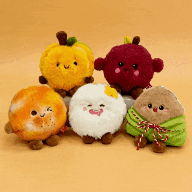 浙江特产毛绒挂饰线下同款