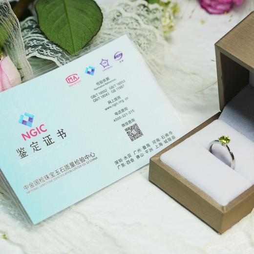 【绿宝石专场】1号 绿宝石戒指   可调节 任意圈口均可佩戴 配饰925银 主推 商品图3