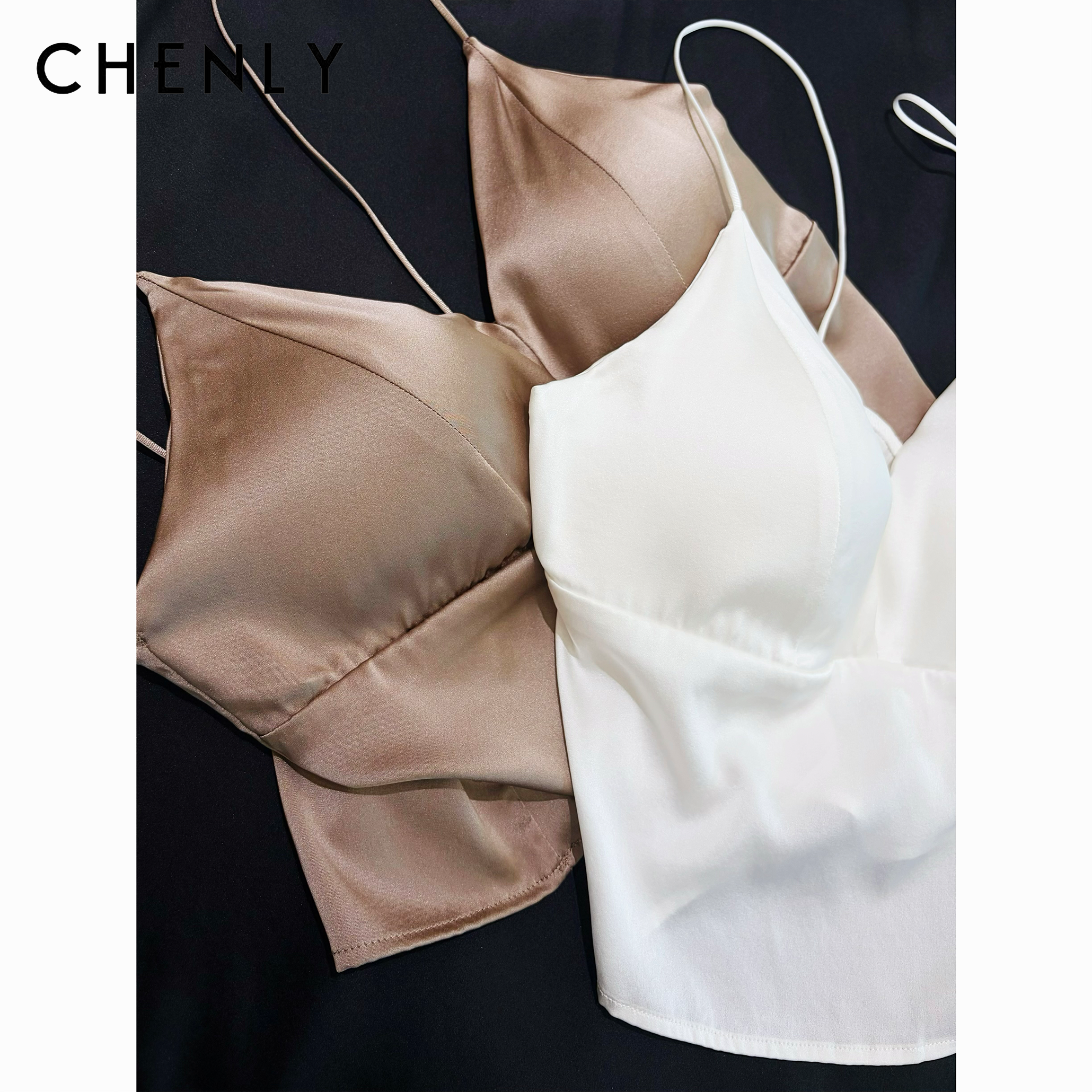 尘衣｜26SS法式无钢圈桑蚕丝美背内衣