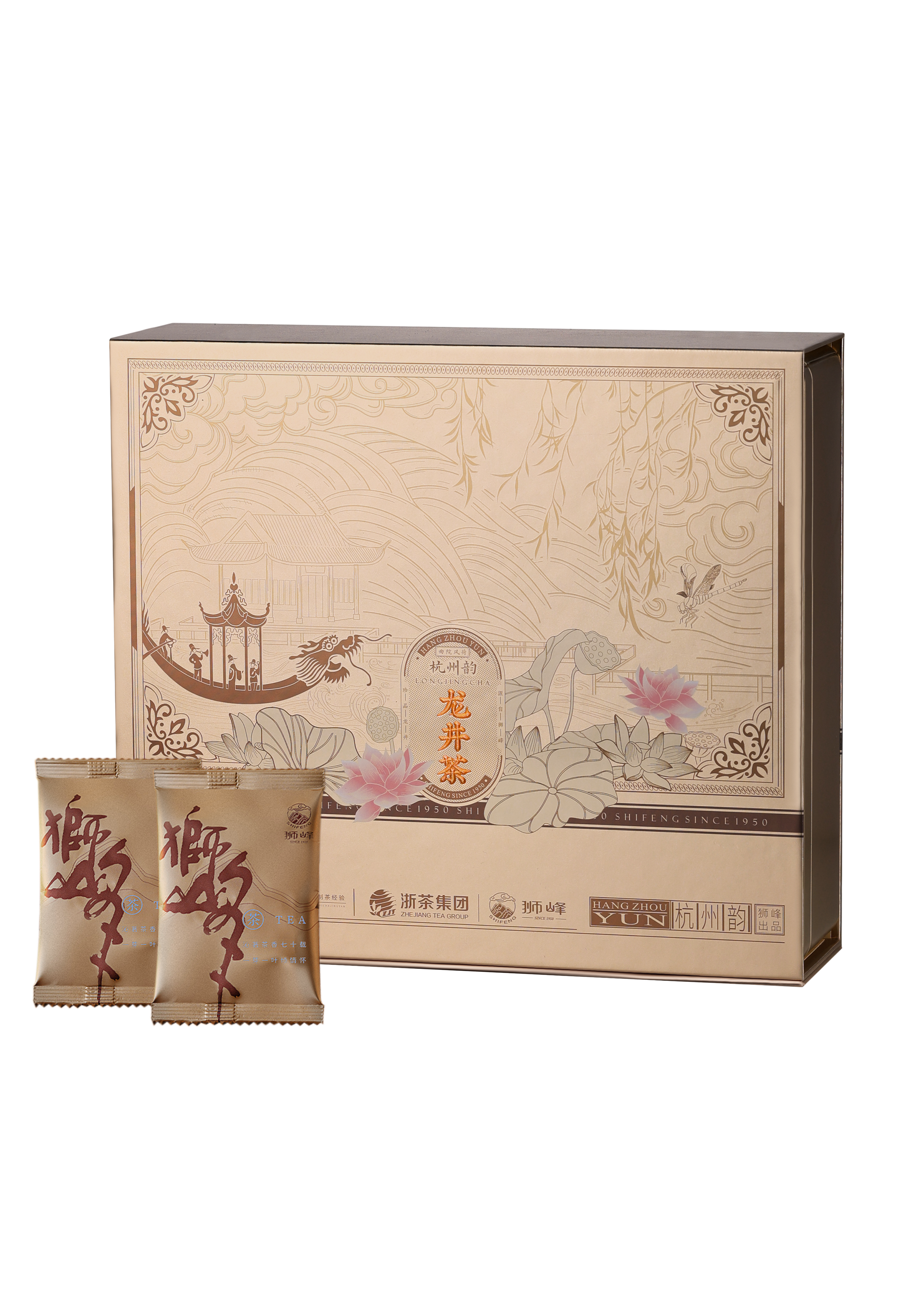 2026年新茶上市狮峰牌龙井茶杭州韵曲院风荷礼盒