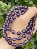 天然紫水晶鼓珠项链，顺丰包邮 商品缩略图3