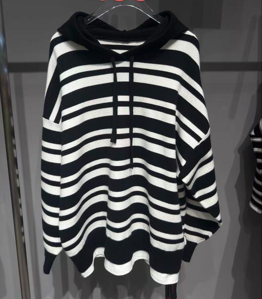 XCS条纹带帽上衣51126 冬季 661024241298 商品图0