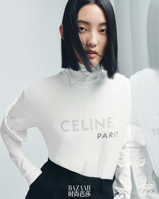 37-2 排他性独家圆正 Ce极简两件套 男女同款 短袖tee 商品图3