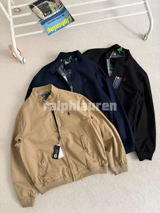 【2fz1】经典系列！男子斜纹沙卡立领拉链夹克/外套！！ 商品图1